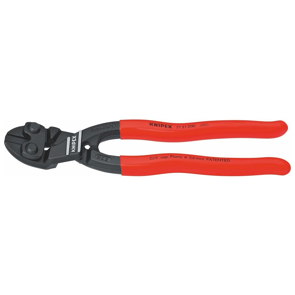 Pienet pulttisakset CoBolt® 20° kulmapäällä 200 mm