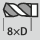 Malli: 8×D