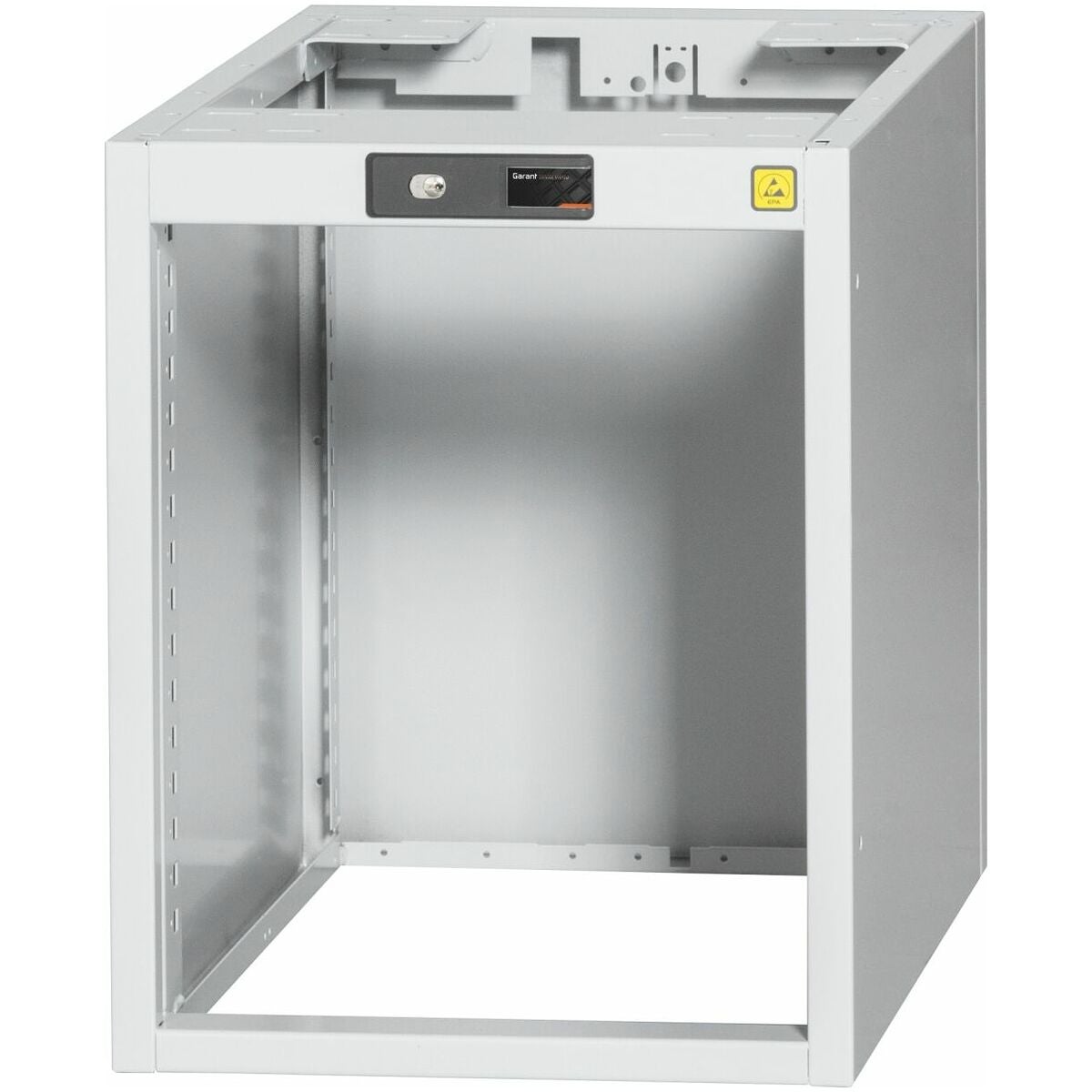 ESD-laatikostoyksikkö 16G, omaan varusteluun ja ulosvedettäville laatikoille 12×20G 500 mm