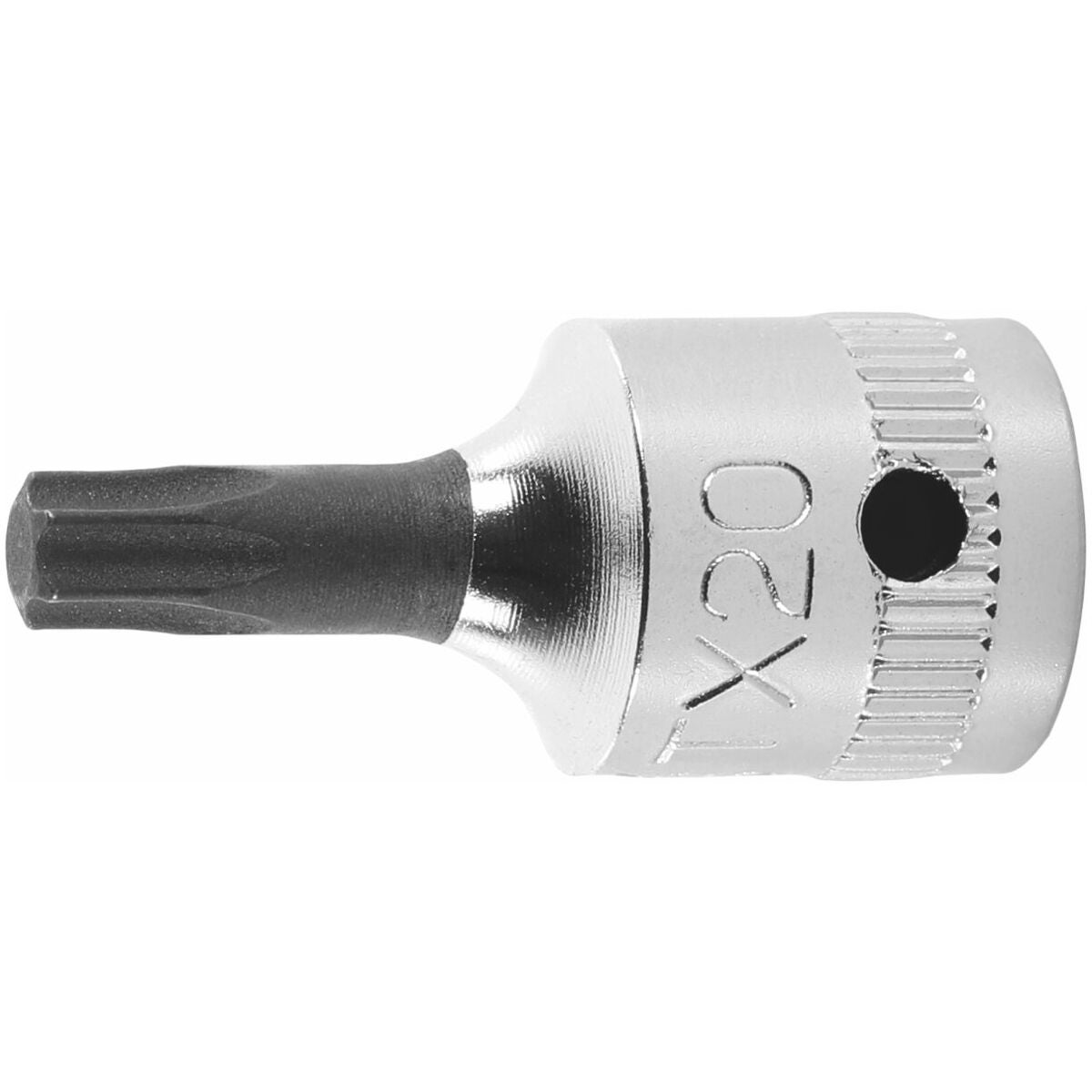 Ruuvinväänninhylsy 1/4 tuumaa Torx®-ruuveille, lyhyt Tx20