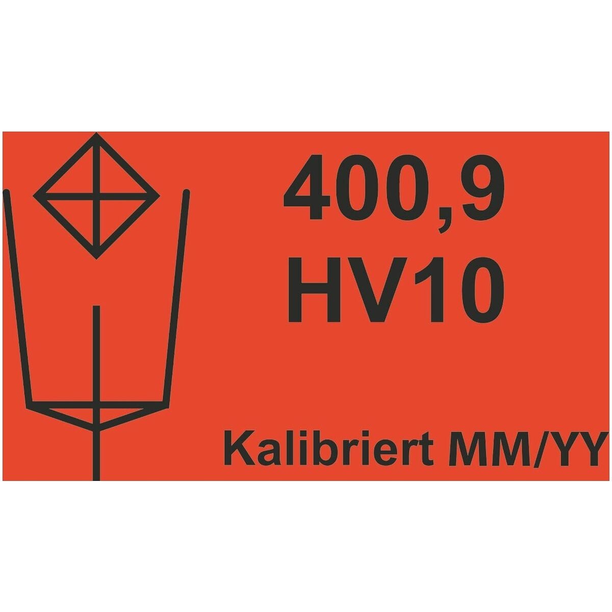 Kovuuden vertailulevy HV 20