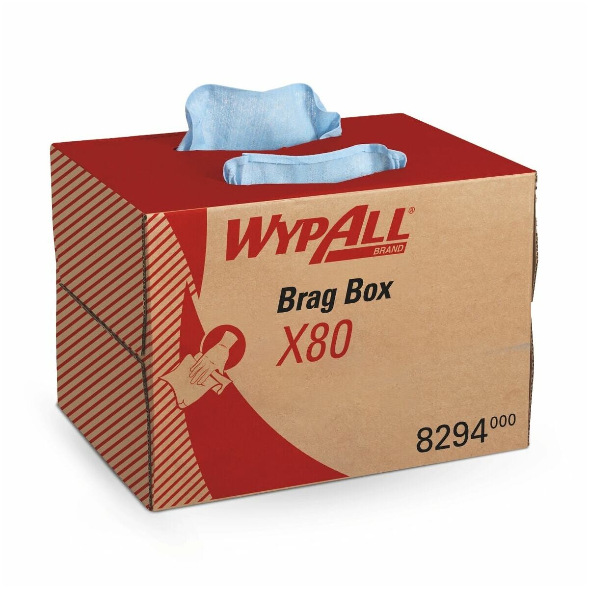 WypAll® X80 -pyyhkeet Brag Box W W