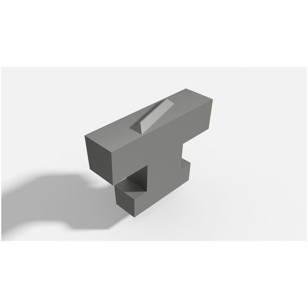 Merkki-segmentti, kirjasinkorkeus 2 mm /