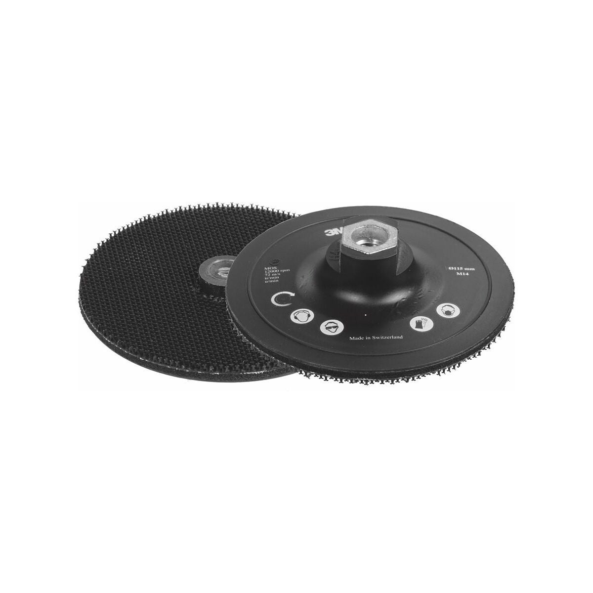 Tarralaikan runko, Keskitys ja kierre M 14 115 mm