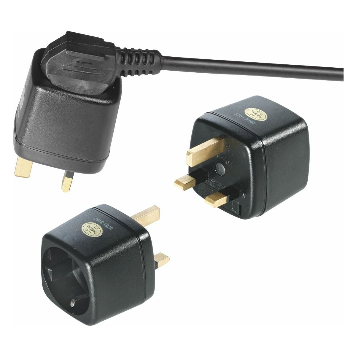 Adapteri maadoitetulle GB-pistotulpalle