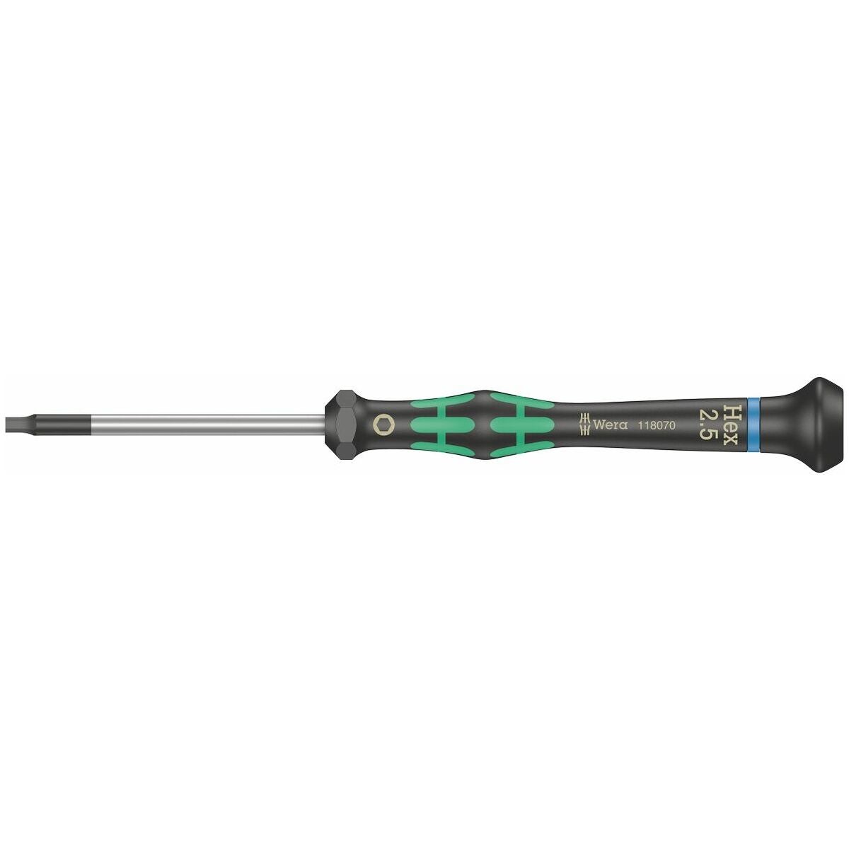 Kuusiokolo-elektroniikkaruuvimeisseli Kraftform Micro 2,5 mm
