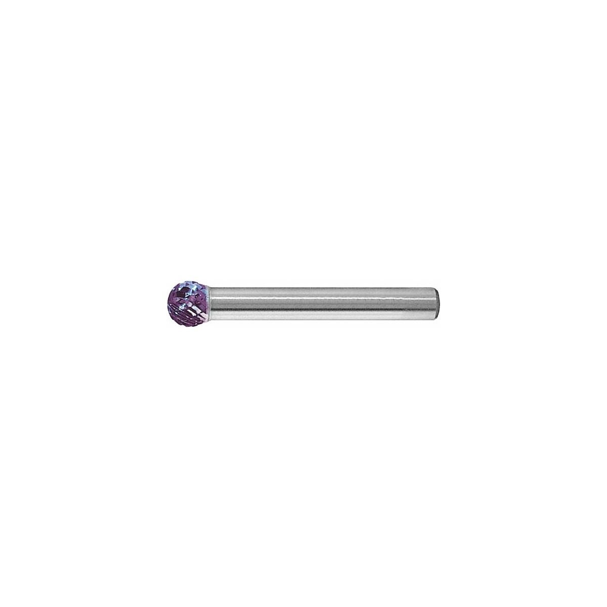 Pyöröviila Z4 – hieno, kaksoishammastus X-cut HM TiAlN D1009
