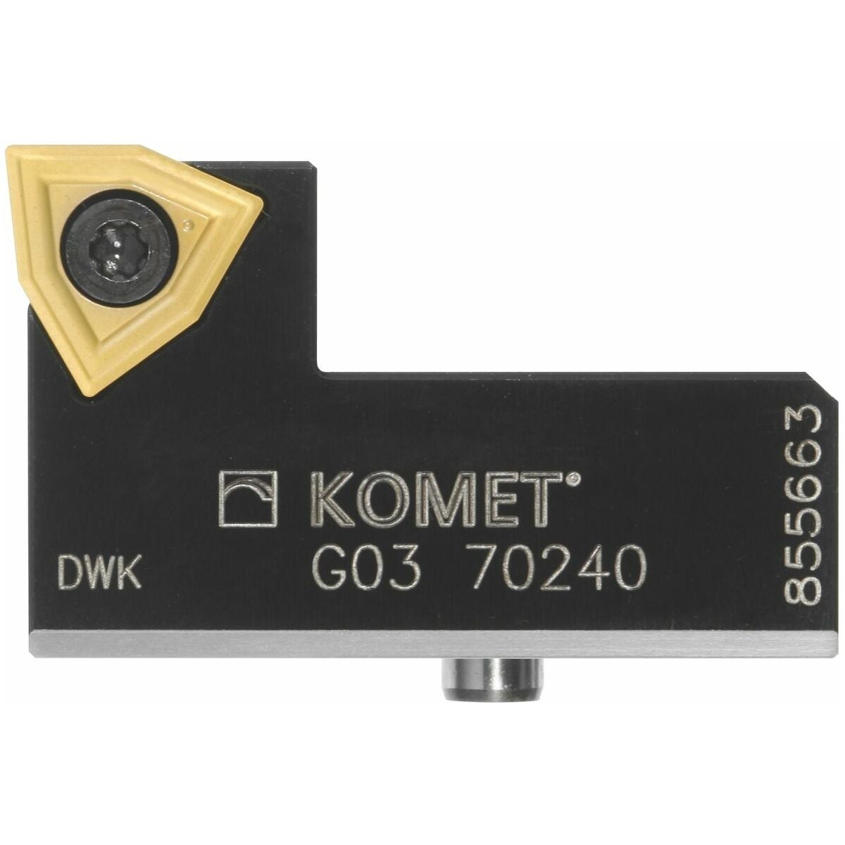 KOMET® TwinKom® -pidin kaksiteräpäähän α = 90° karkeatyöstöön