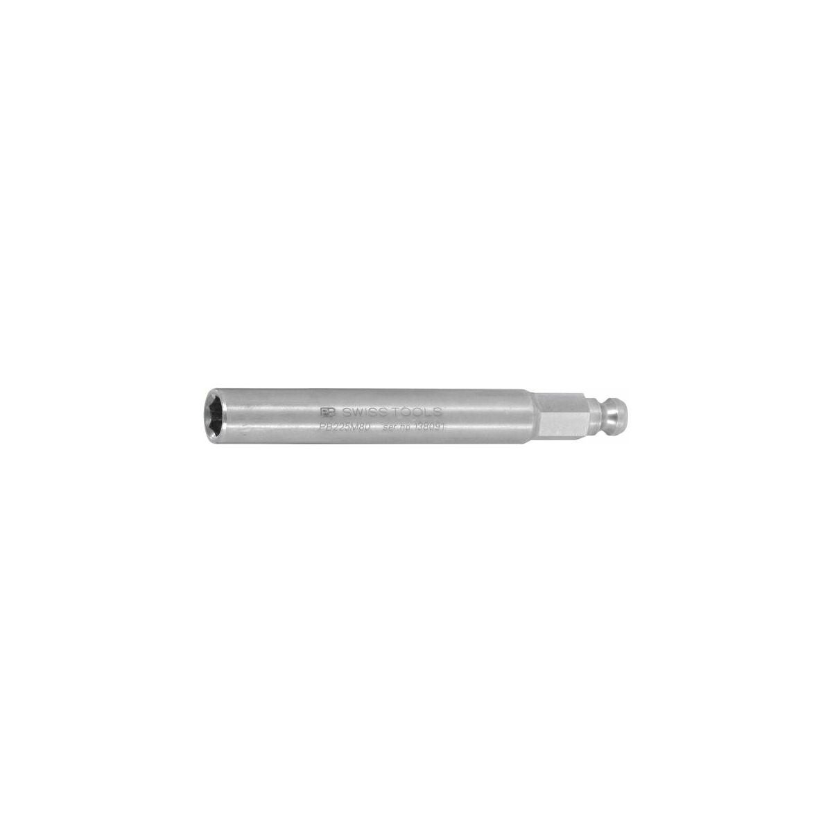 8 mm terä magneetilla, 1/4 tuuman bitinpitimellä 80 mm