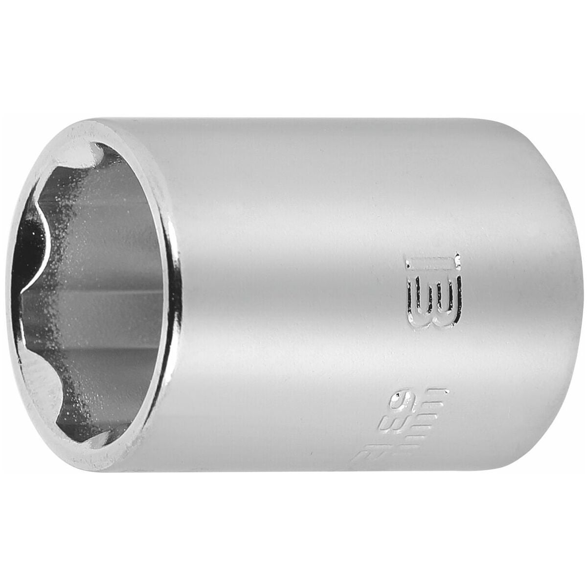 Kuusiokolokärkihylsy 1/4 tuumaa Surface Drive 13 mm