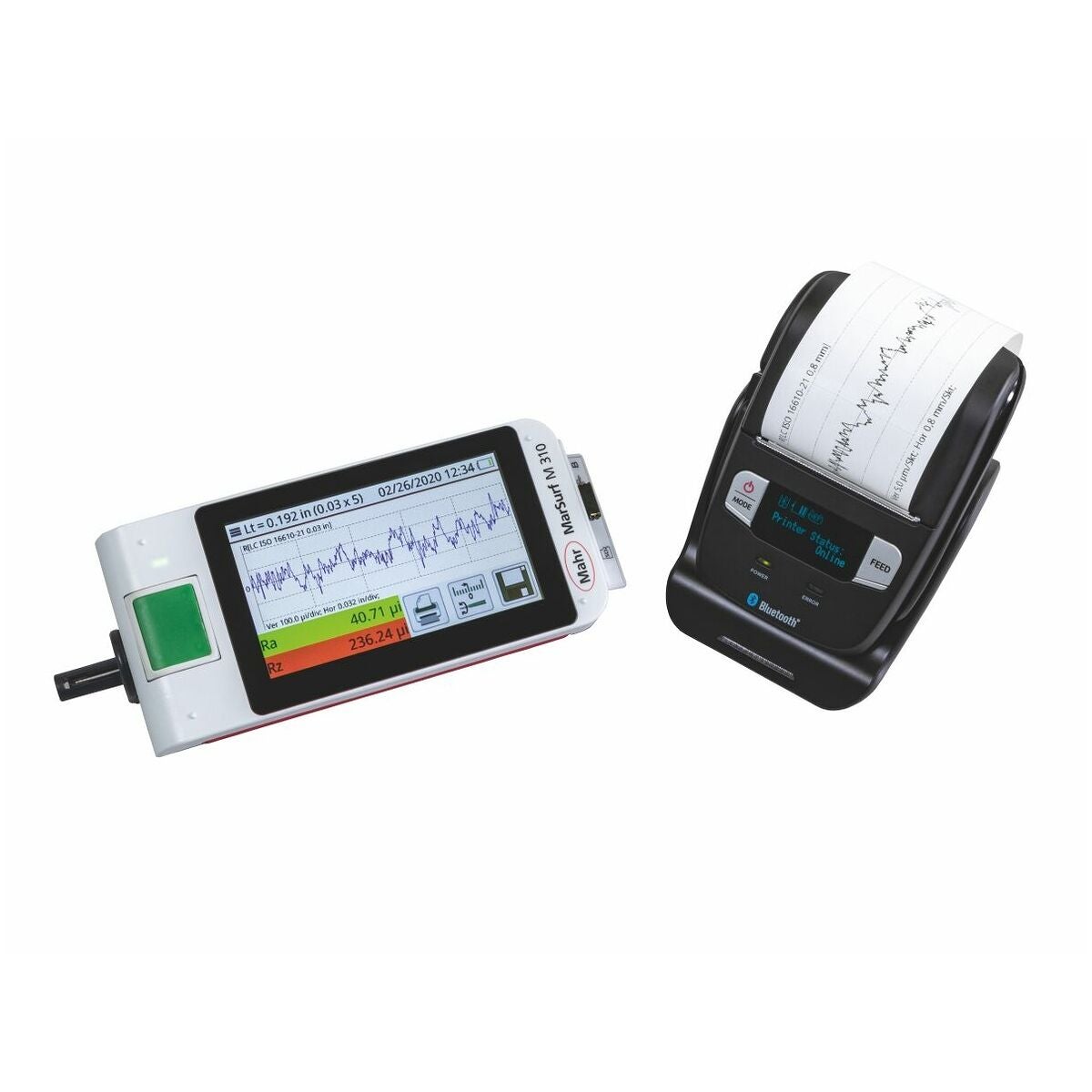 Pinnan karheusmittari tulostimella M310
