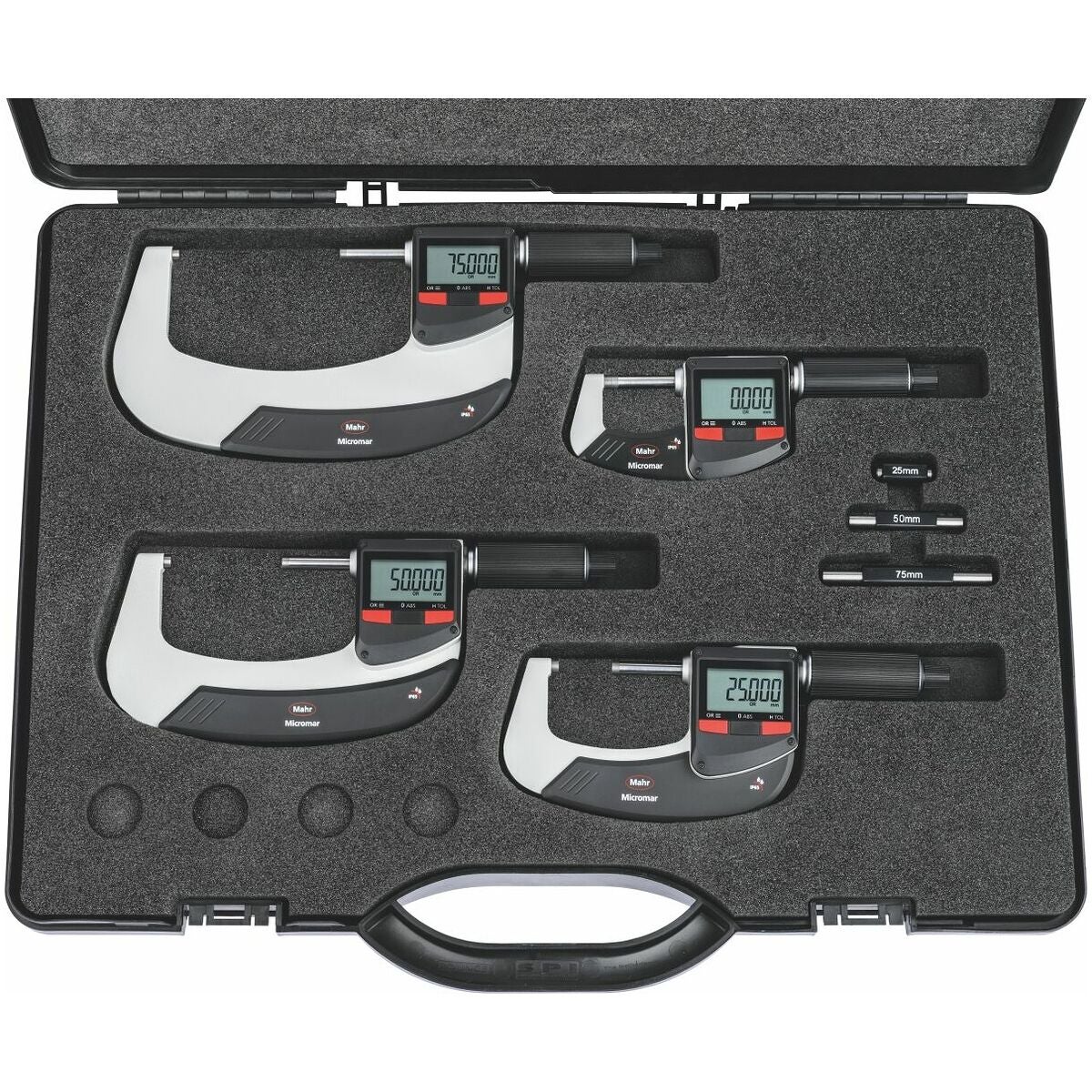 Digitaalinen kaarimikrometrisarja IP65 i-wi 0–100 mm