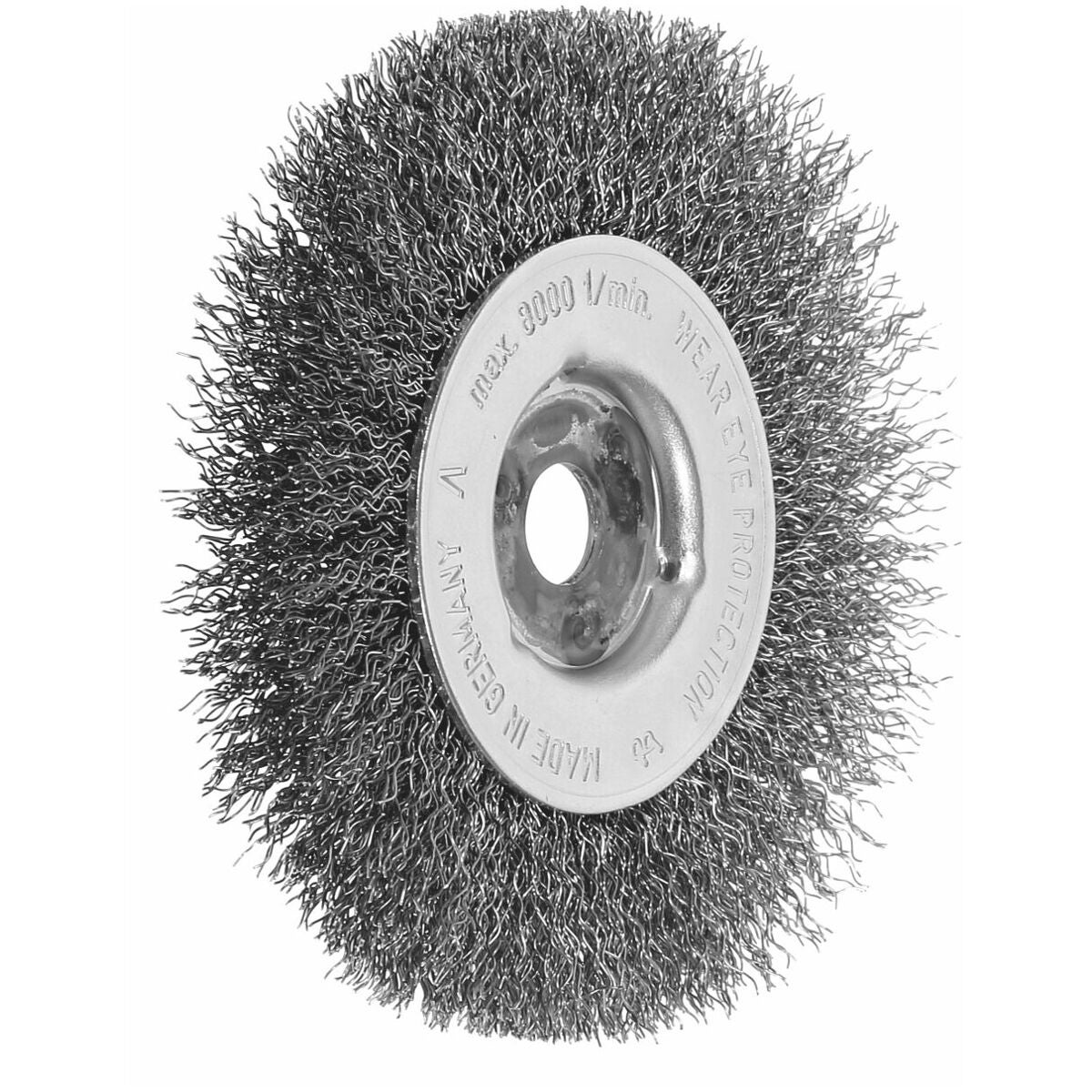 Yksirivinen pyöröharja Ruostumaton lanka 0,30 mm