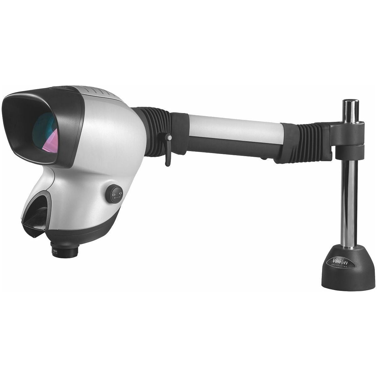 Mantis® Elite joustava stereokatselujärjestelmä kääntöjalustalla E