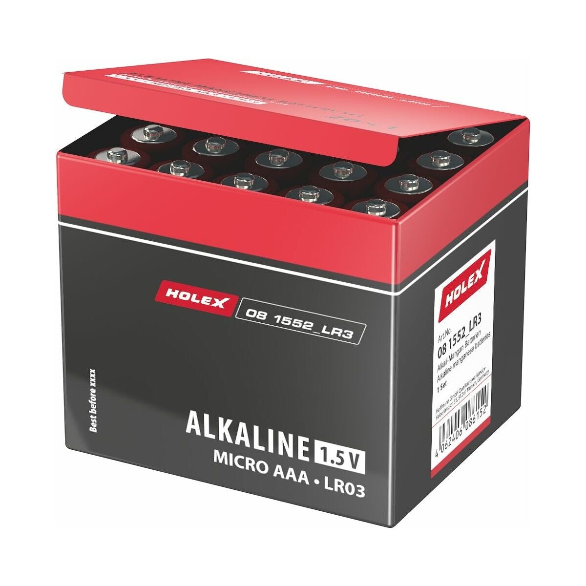 Alkali-mangaaniparistot LR3