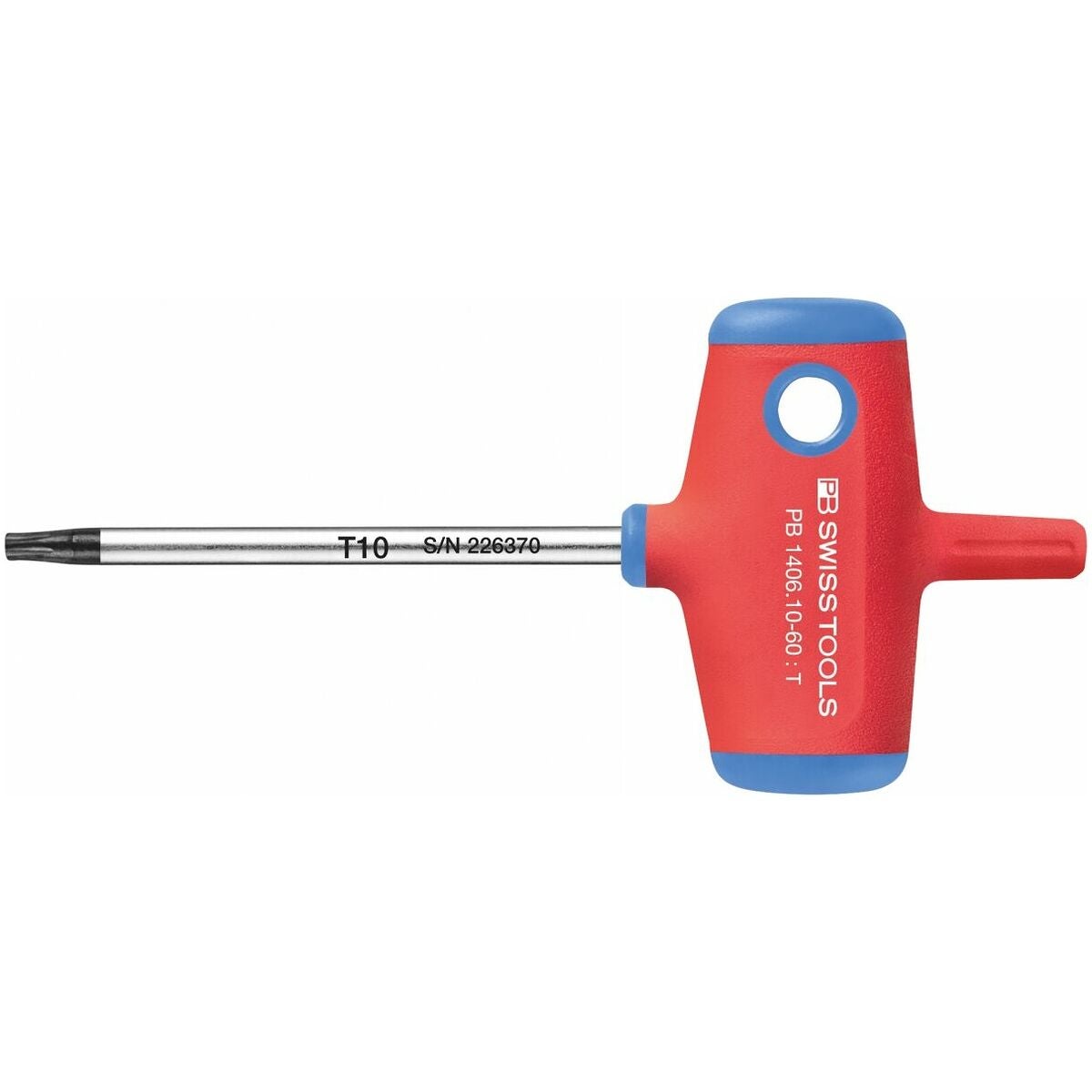 Torx®-ruuvitaltta, T-kahvalla
