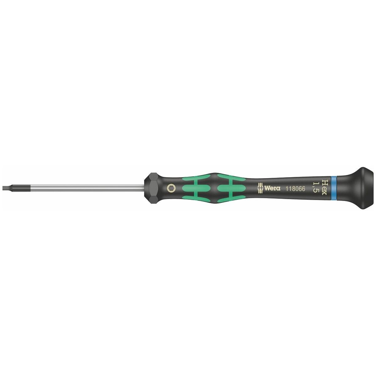 Kuusiokolo-elektroniikkaruuvimeisseli Kraftform Micro 1,5 mm