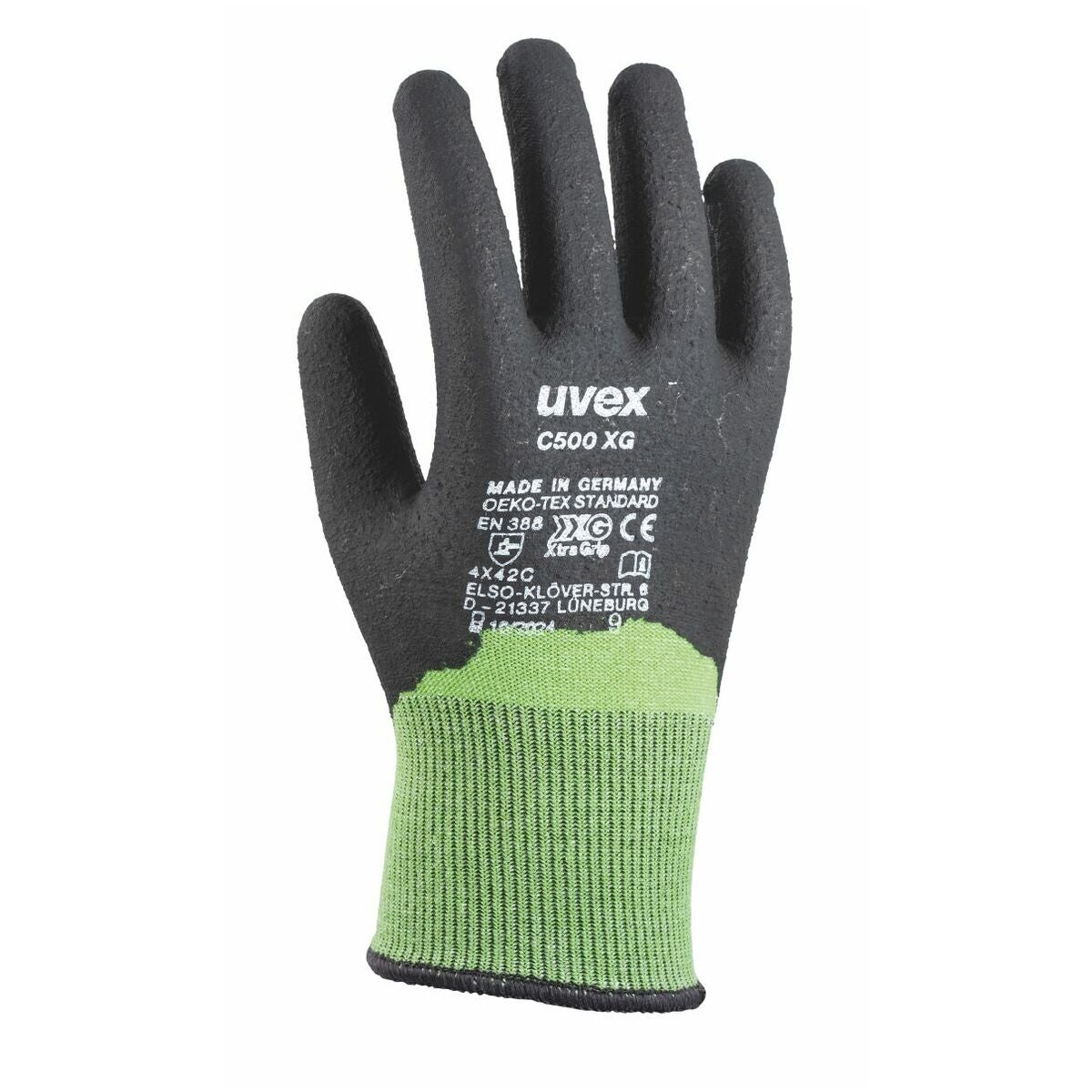 Käsine, pari uvex C500 XG 11