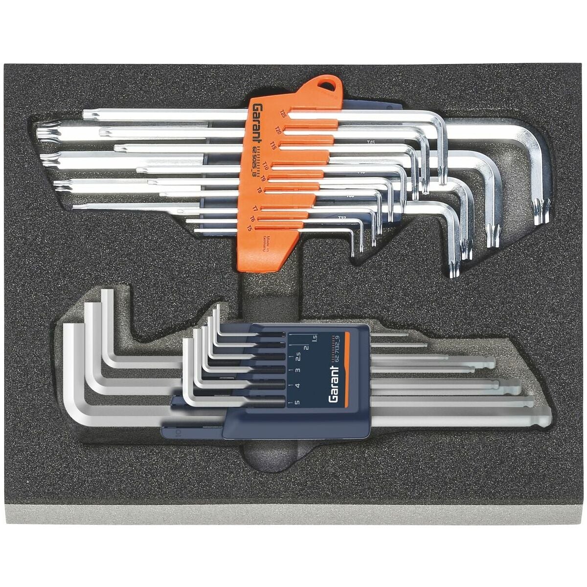 Kulmaruuvimeisseli Torx®- ja kuusiokolokärjille 22 22