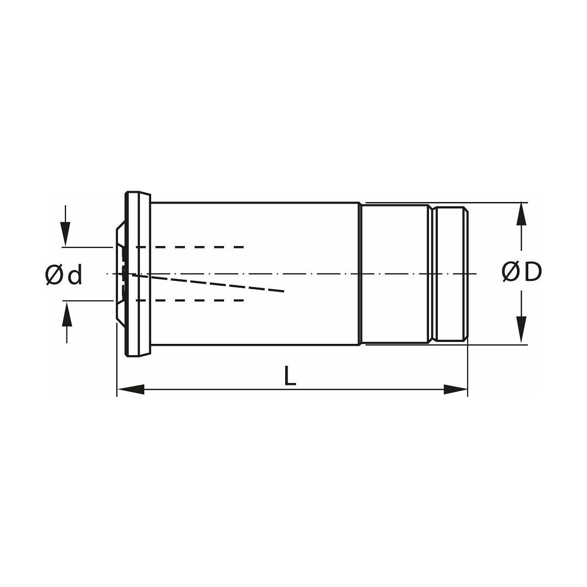 Kiristysholkki voimakiristysistukkaan 16 mm