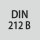 Standardi: DIN 212 B