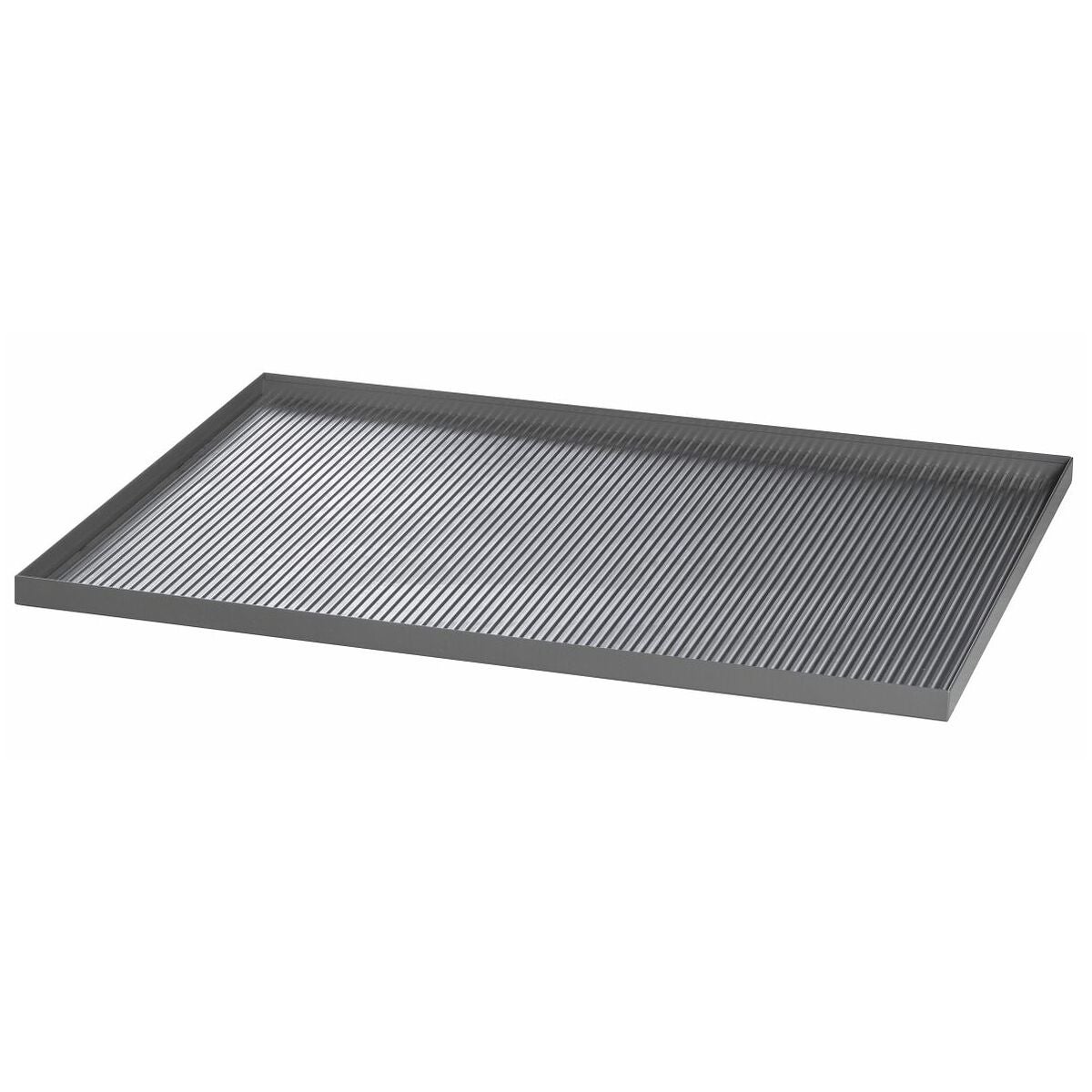 Teräspellistä valmistettu peitelevy, suojareuna 4 sivulla 30x24