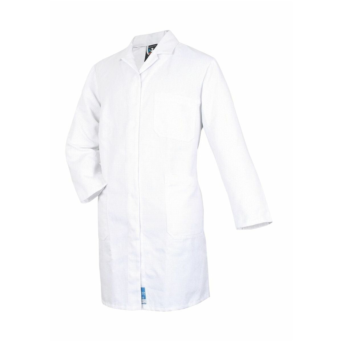 ESD-laboratoriotakki CONDUCTEX® valkoinen