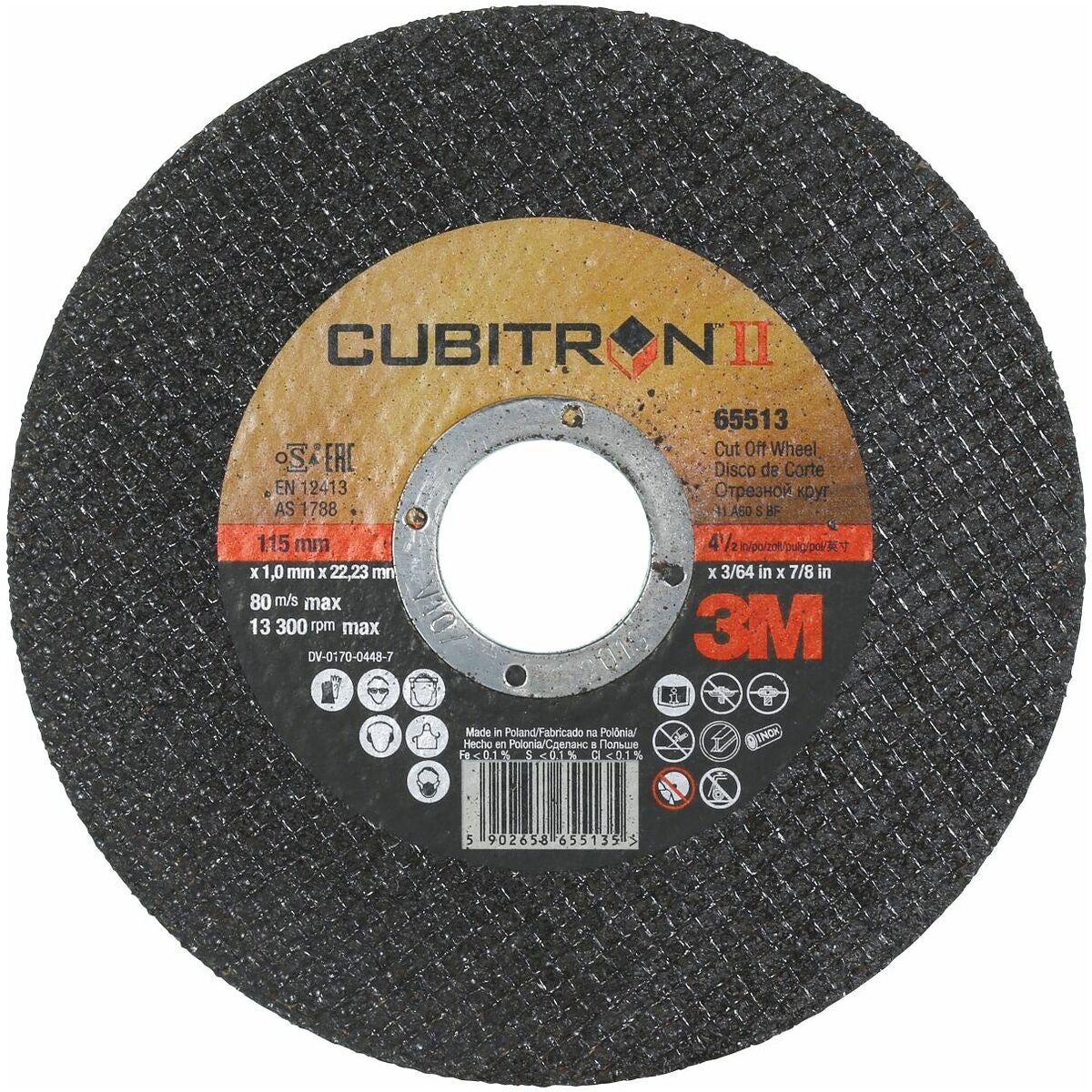 Katkaisulaikka CUBITRON™ II ERIKOISKAPEA mm