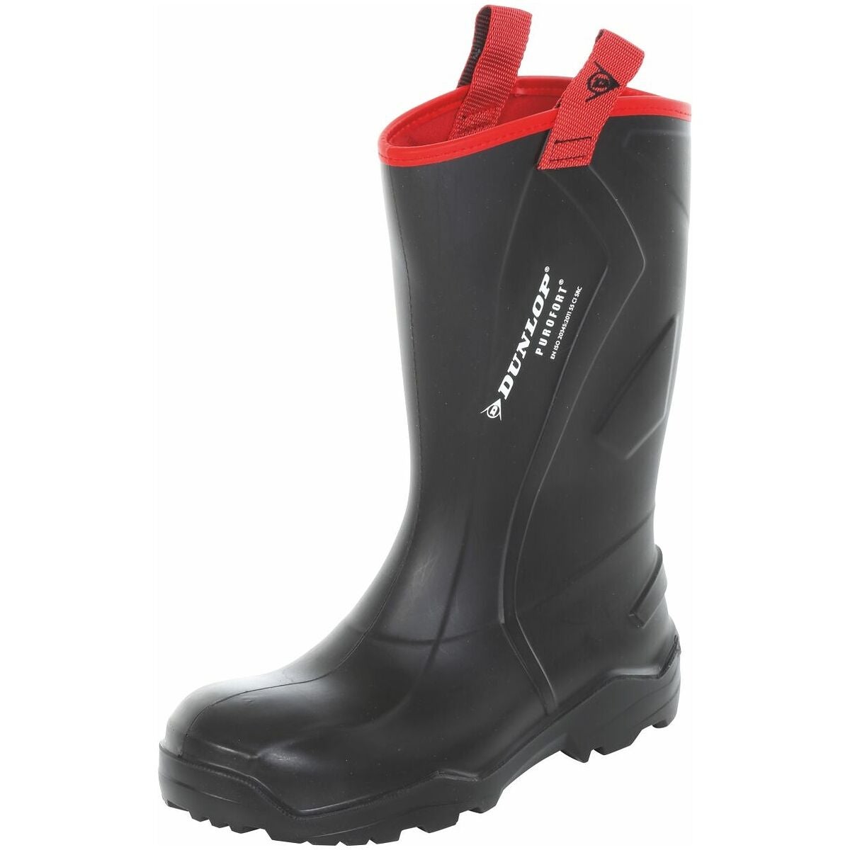 Turvasaappaat musta DUNLOP PUROFORT + RUGGED FULL SAFETY, S5