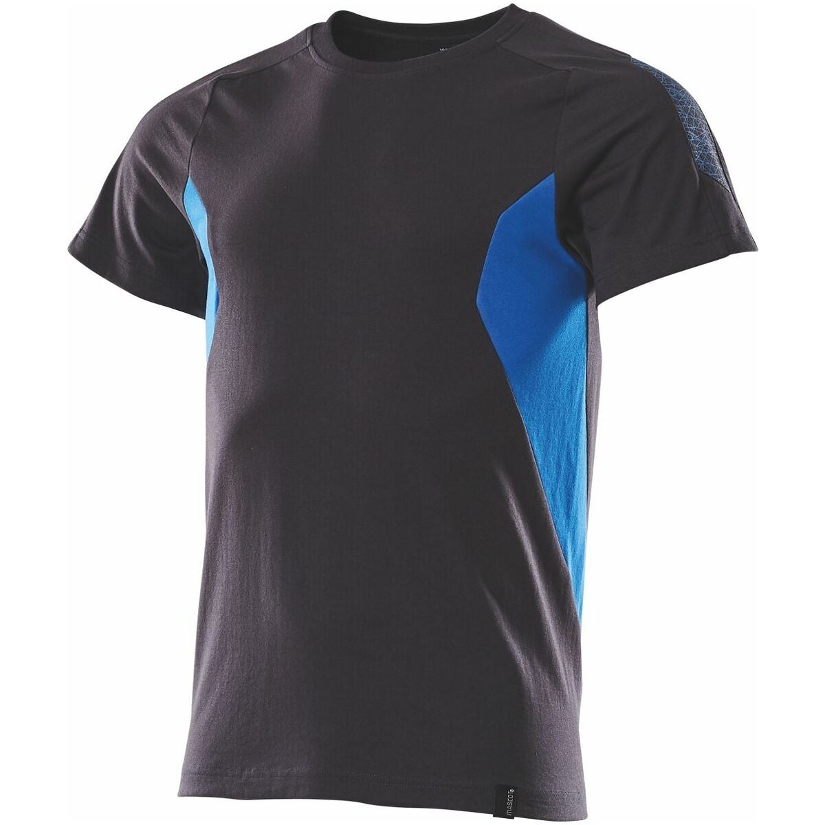 T-paita ACCELERATE mustansininen / azurinsininen 3XL