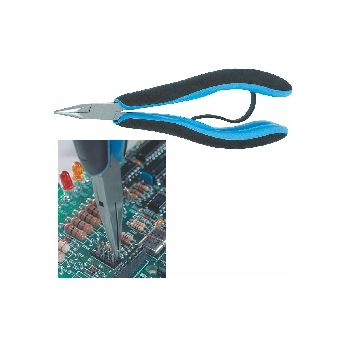 Elektroniikkakärkiset pihdit 150 mm 150 mm
