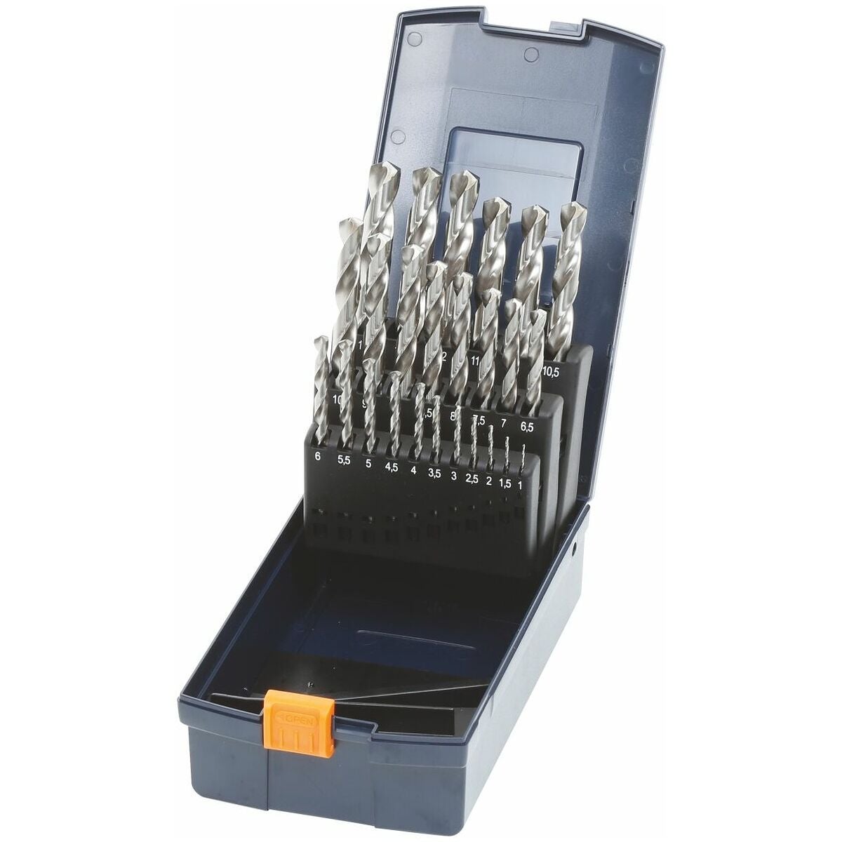 HSS/E-kierreporausarjasarja nro 114400, kasetilla, pinnoittamaton 1–13