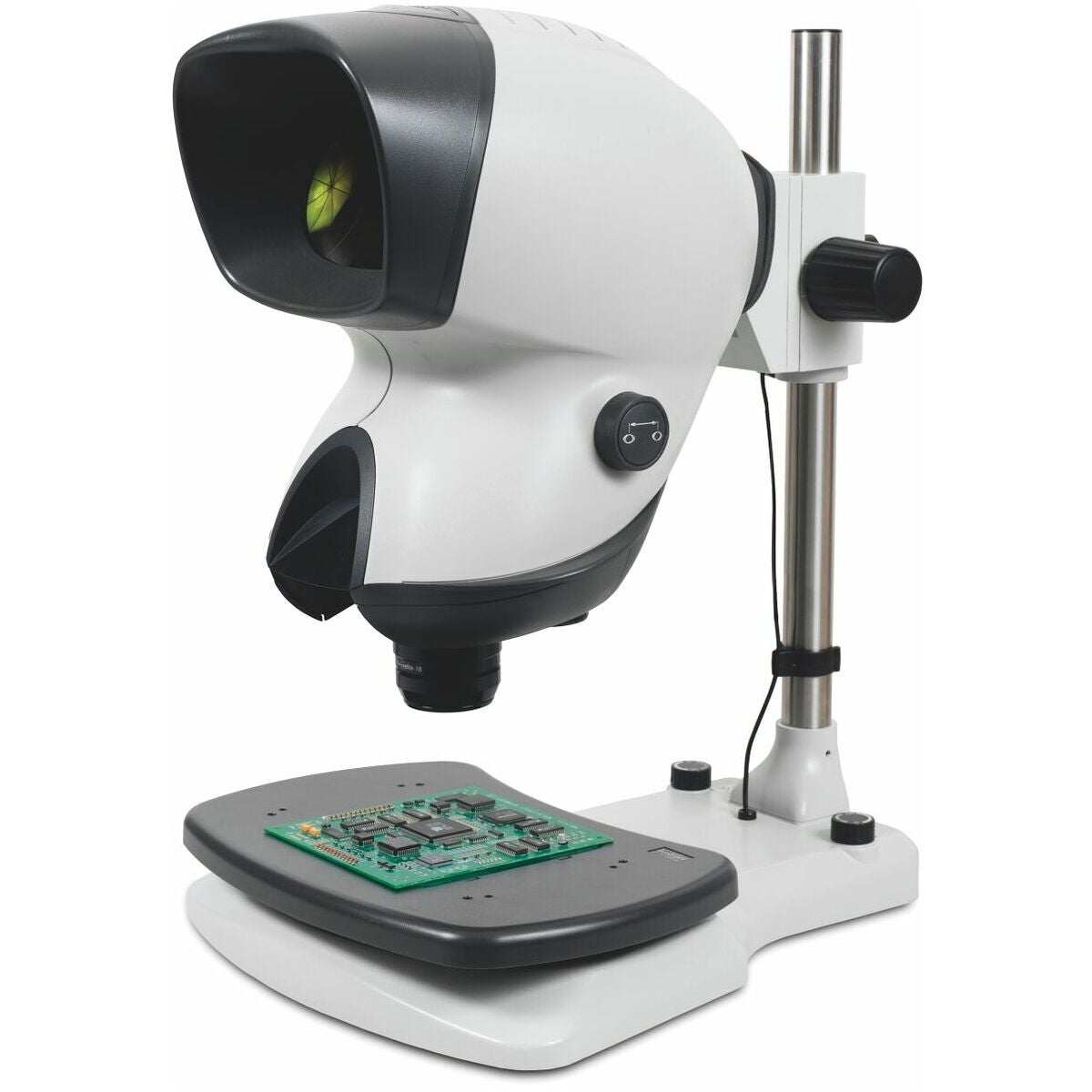 Mantis® Elite TS -stereokatselujärjestelmä jalustalla ja liukupöydällä E