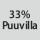 Kangaskoostumus: 33% puuvillaa