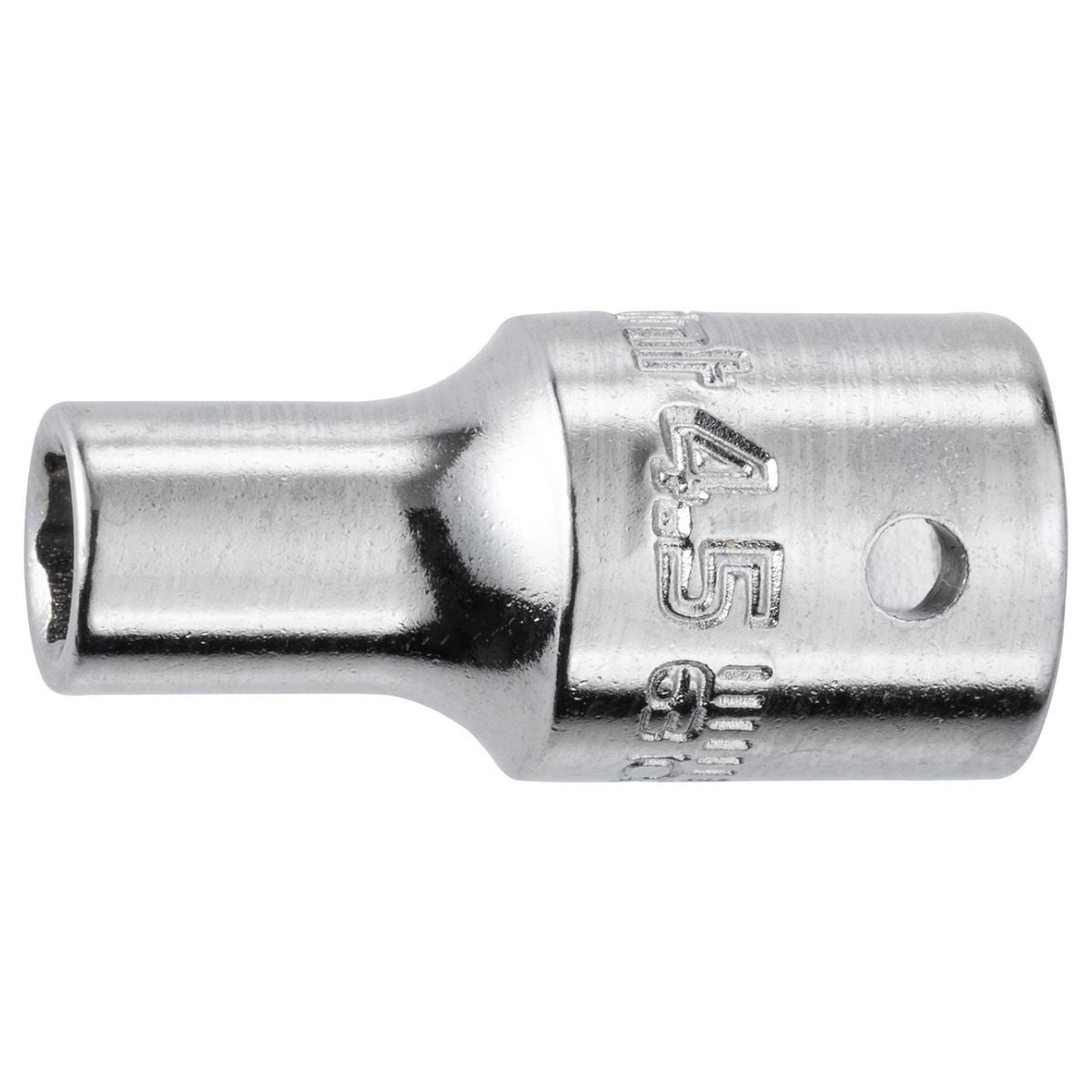 Kuusiokolohylsy 1/4 tuumaa 4,5 mm