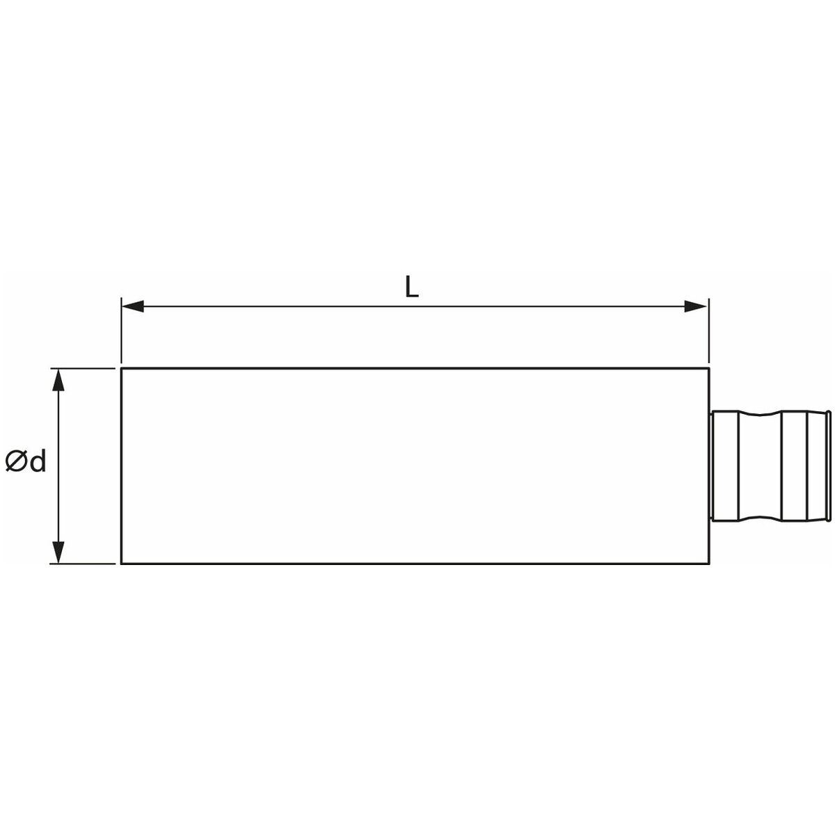 KOMET® jatke 63 mm 63 mm