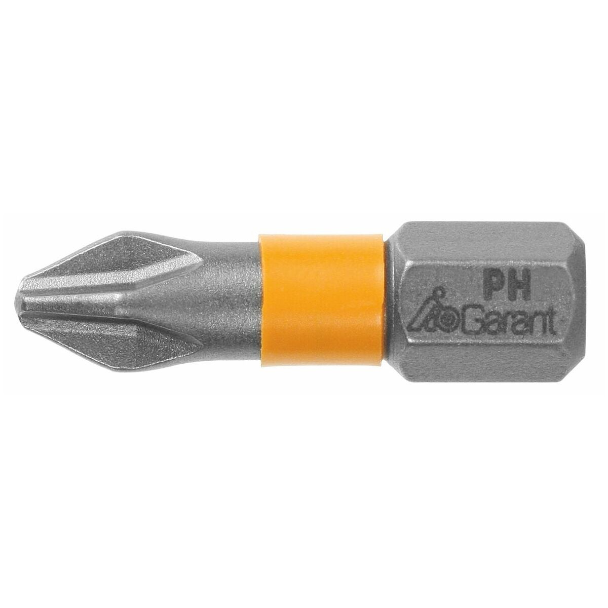 Phillips-kärki, 1/4 tuumaa C 6,3, vääntövyöhykkeellä 2/25 mm
