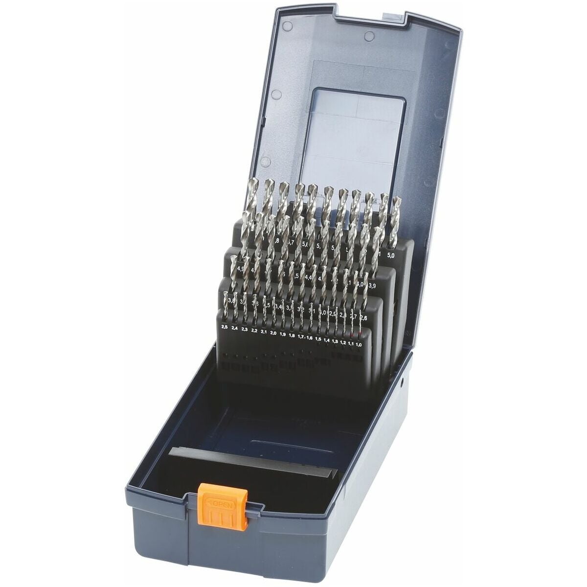 HSS/E-kierreporausarjasarja nro 114400, kasetilla, pinnoittamaton 1–6