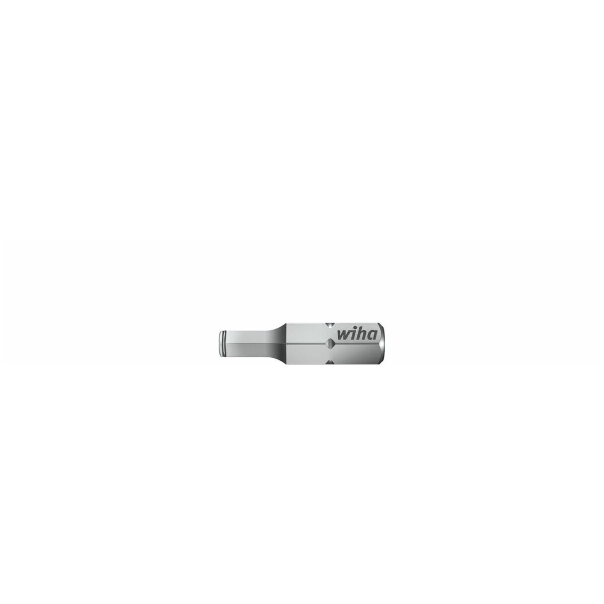 Kuusiokärjet, 1/4" C 6,3 lukitusrenkaalla 3 mm