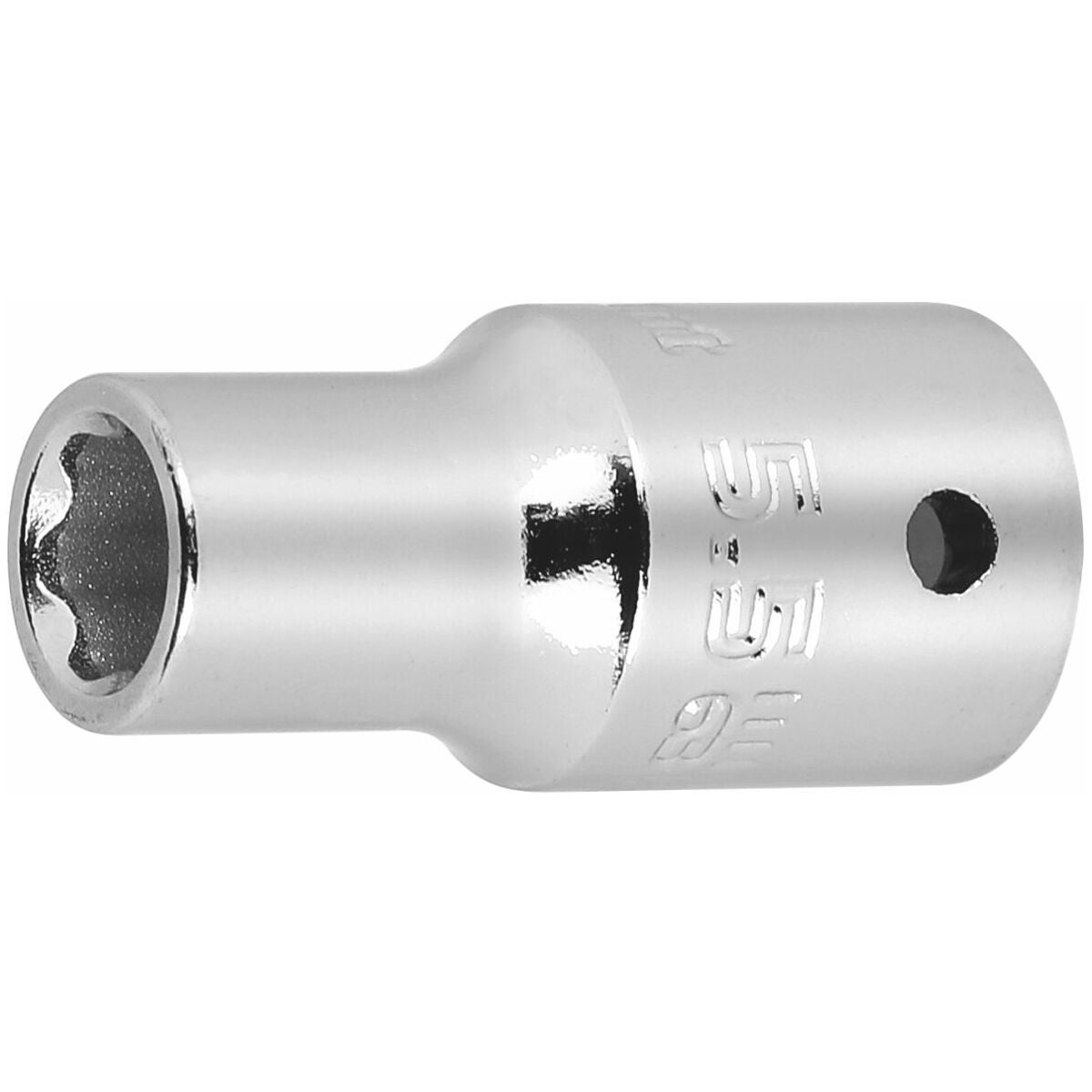 Kuusiokolokärkihylsy 1/4 tuumaa Surface Drive 5,5 mm