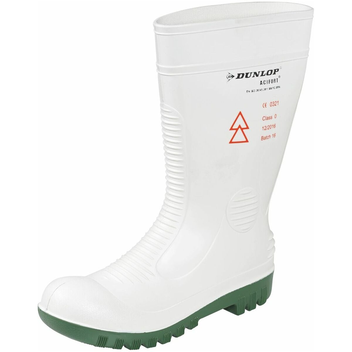 Suojasaapas valkoinen DUNLOP ACIFORT SAFETY HIGH VOLTAGE, SB