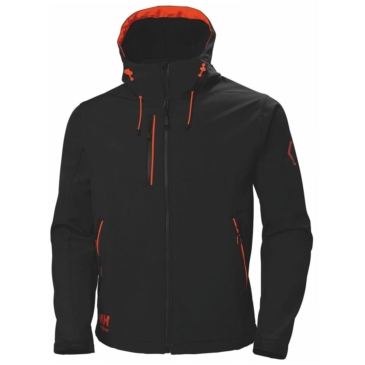 Softshell-takki CHELSEA EVOLUTION musta / oranssi XL