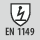 Vaatteet noudattavat: DIN EN ISO 1149 antistaattiset ominaisuudet