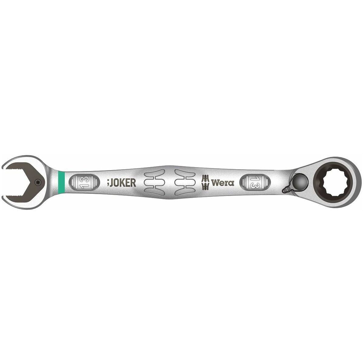 JOKER 6001 Switch lenkki-/räikkäavain, käännettävä, 15° kulma 13 mm