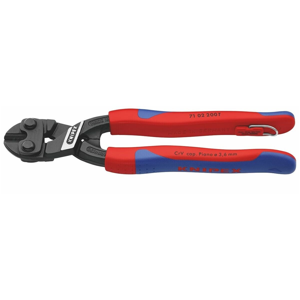 Pieni pulttisakset CoBolt® varmistuslenkillä 200 mm