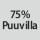 Kangaskoostumus: 75% puuvillaa