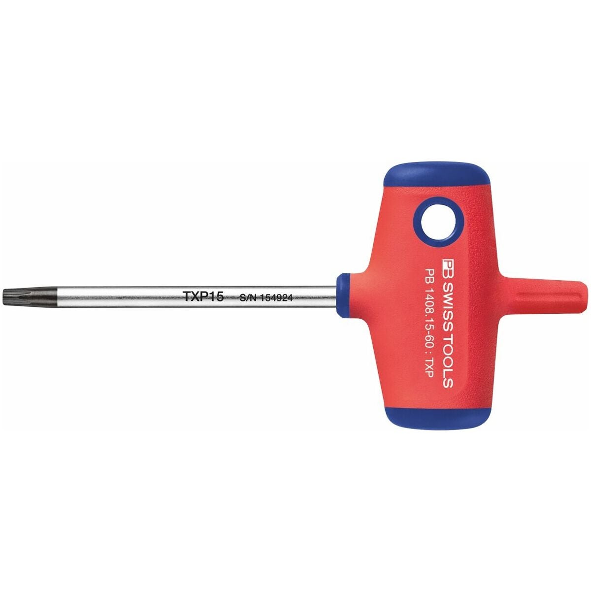 Torx Plus® -ruuvimeisseli, T-kahvalla 15ip
