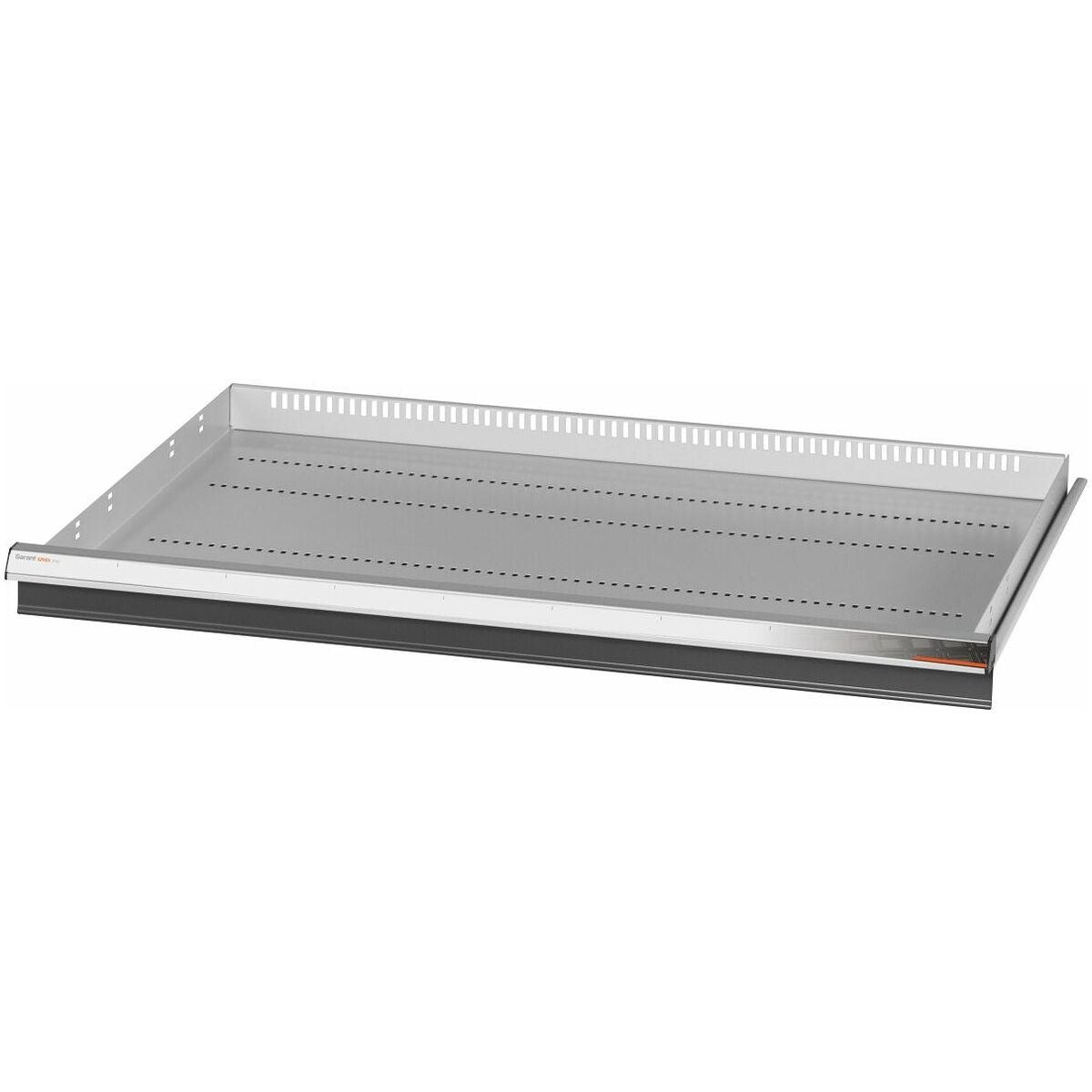 Ulosvedettävä laatikko kääntöovikaappeihin, suuri tilavuus ja raskaalle kuormalle. Leveys 40G 36×24G 75 mm