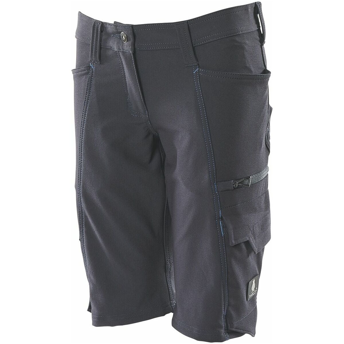 Naisten stretch-shortsit ACCELERATE mustansininen 42