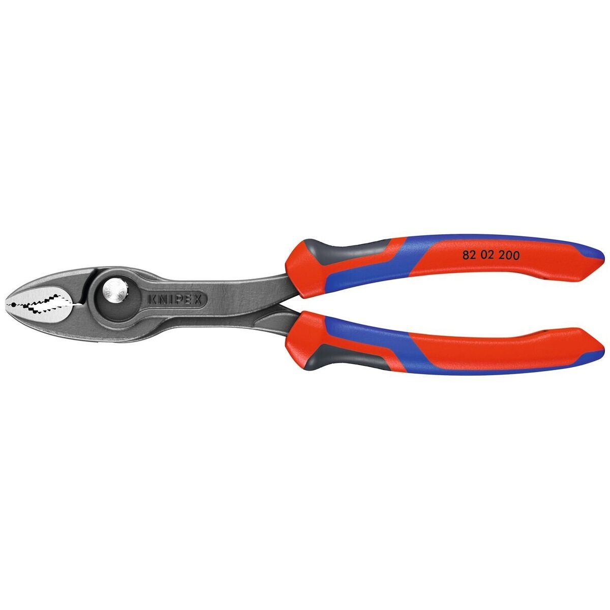 Etutartuntapihdit TwinGrip® fosfatoitu, kahvinsuojilla 200 mm
